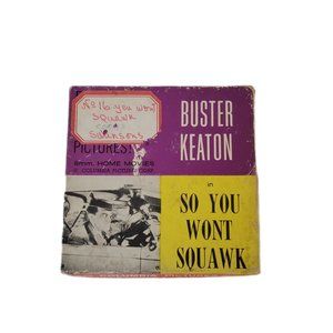Buster Keaton in So You Wont Squawk 8mm Home Movies